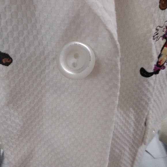 Rare Vintage Womens RQT embroidered Clown Blazer Jacket Sz 16 One Of A Kind - Picture 5 of 12